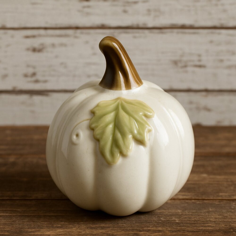 Ceramic Decorative Pumpkin – Unbranded